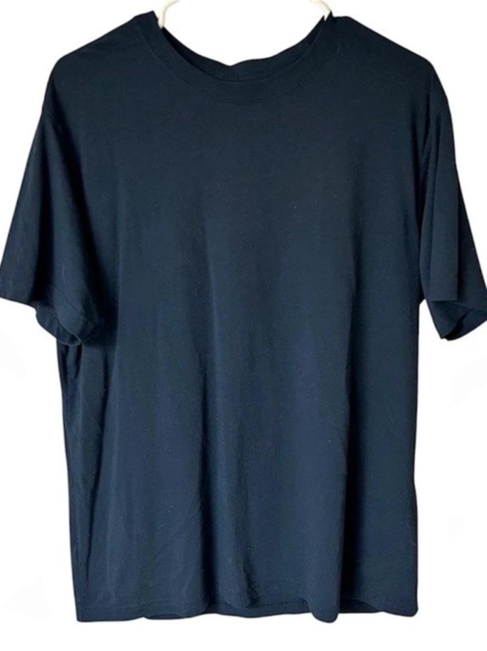 Eddie Bauer Short Sleeve T-Shirt in Navy Blue Size Large